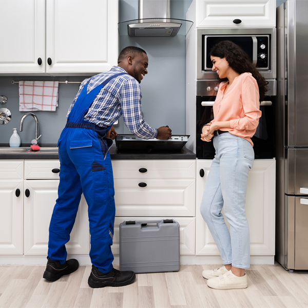 can you provide an estimate for cooktop repair before beginning any work in Kelly PA